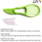 3in1 Avocado Slicer Tool Peeler Pitter Cutter For Quick And Easy Prep 3