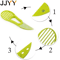 3in1 Avocado Slicer Tool Peeler Pitter Cutter For Quick And Easy Prep 4