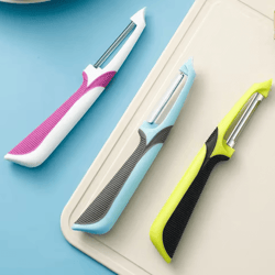 multifunction stainless steel vegetable peeler – quick peel fruit & veg kitchen tool