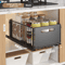 Multifunction PullOut Cabinet Organizer Sliding Kitchen Storage Rack Seasoning Basket 5