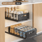 Multifunction PullOut Cabinet Organizer Sliding Kitchen Storage Rack Seasoning Basket 6