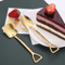 10PCS Stainless Steel Shovel Teaspoon Set Creative Dessert Coffee Spoon Set For Everyday Use 1