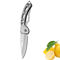 Portable Folding Fruit Knife With Keychain Mini Stainless Steel Pocket Knife For Everyday Use 6