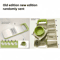 7in1 Multifunction Vegetable Slicer Grater Set Manual Cutter With Interchangeable Blades 4