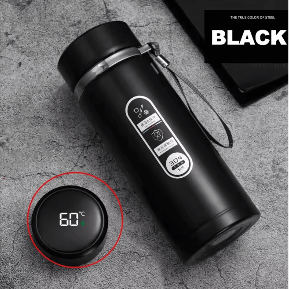 Smart LED Temperature Thermos Bottle Stainless Steel Vacuum Flask For Hot Cold Drinks 5