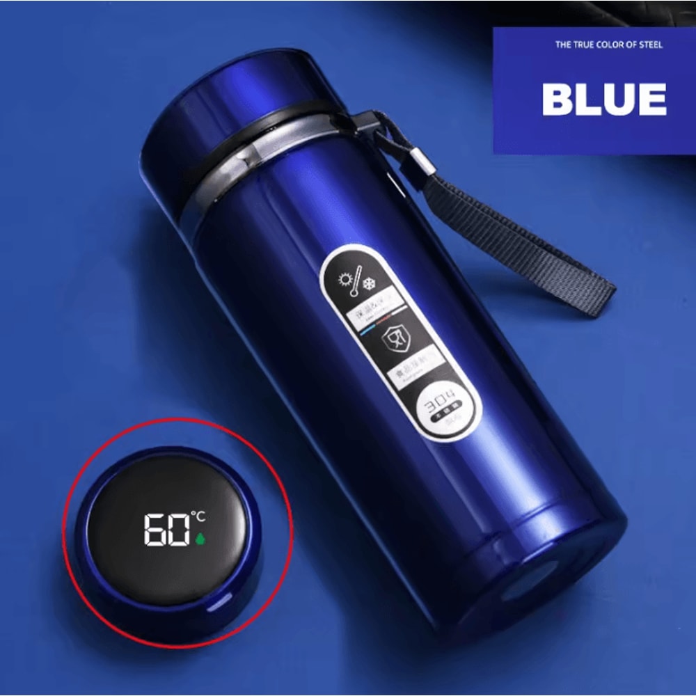 Smart LED Temperature Thermos Bottle Stainless Steel Vacuum Flask For Hot Cold Drinks 7