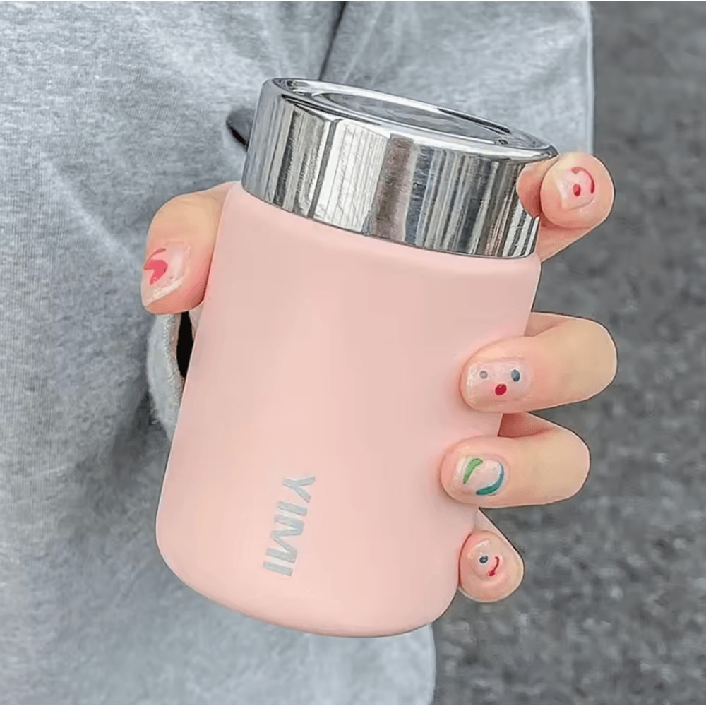 Mini 316 Stainless Steel Thermos Mug Portable Pocket Vacuum Flask For Coffee Tea 5