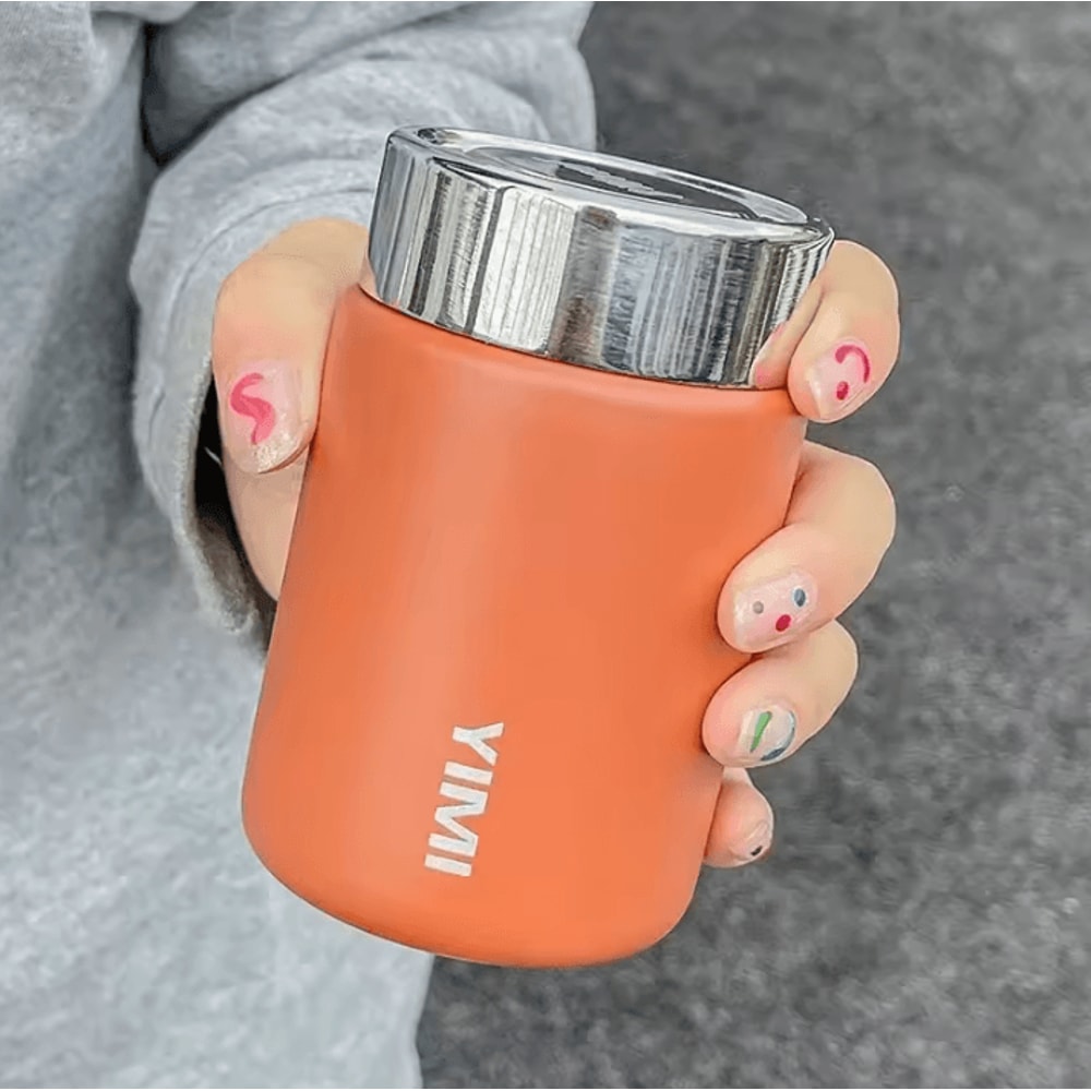Mini 316 Stainless Steel Thermos Mug Portable Pocket Vacuum Flask For Coffee Tea 7
