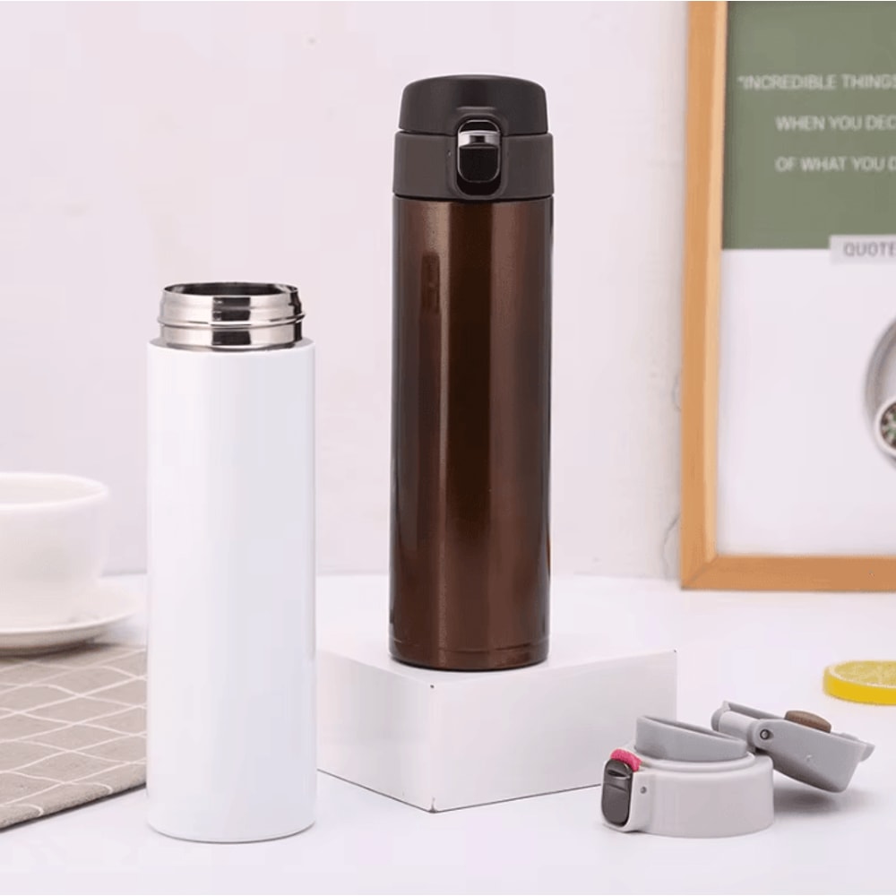 Bullet Design Stainless Steel Thermos Cup Portable Vacuum Insulated Water Bottle For School Trave 1