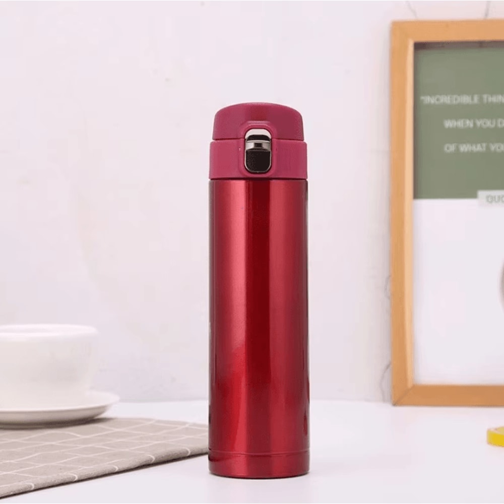 Bullet Design Stainless Steel Thermos Cup Portable Vacuum Insulated Water Bottle For School Trave 3