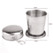 Portable Collapsible Stainless Steel Cup Telescopic Folding Travel Mug For Camping Outdoor Use 7