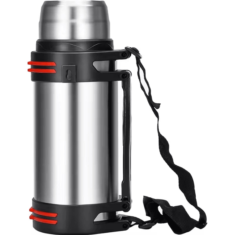 Large Capacity Stainless Steel Vacuum Insulated Thermos Bottle Leakproof Outdoor Travel Flask 0
