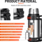 Large Capacity Stainless Steel Vacuum Insulated Thermos Bottle Leakproof Outdoor Travel Flask 3