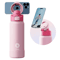 FJ Magnetic Thermos Water Bottle With Phone Holder Stainless Steel Insulated Sports Flask 5