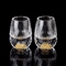 Luxury Gold Foil Crystal Shot Glass Set 15ml Mini Whiskey Baijiu Tasting Cups 126pcs 7