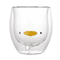Cute Animal Double Wall Glass Mug Insulated Bear Cat Dog Coffee Cup 250300ml 5