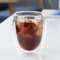 Double Wall Glass Cup Set Insulated Espresso Coffee Mugs HeatResistant Clear Drinkware 8