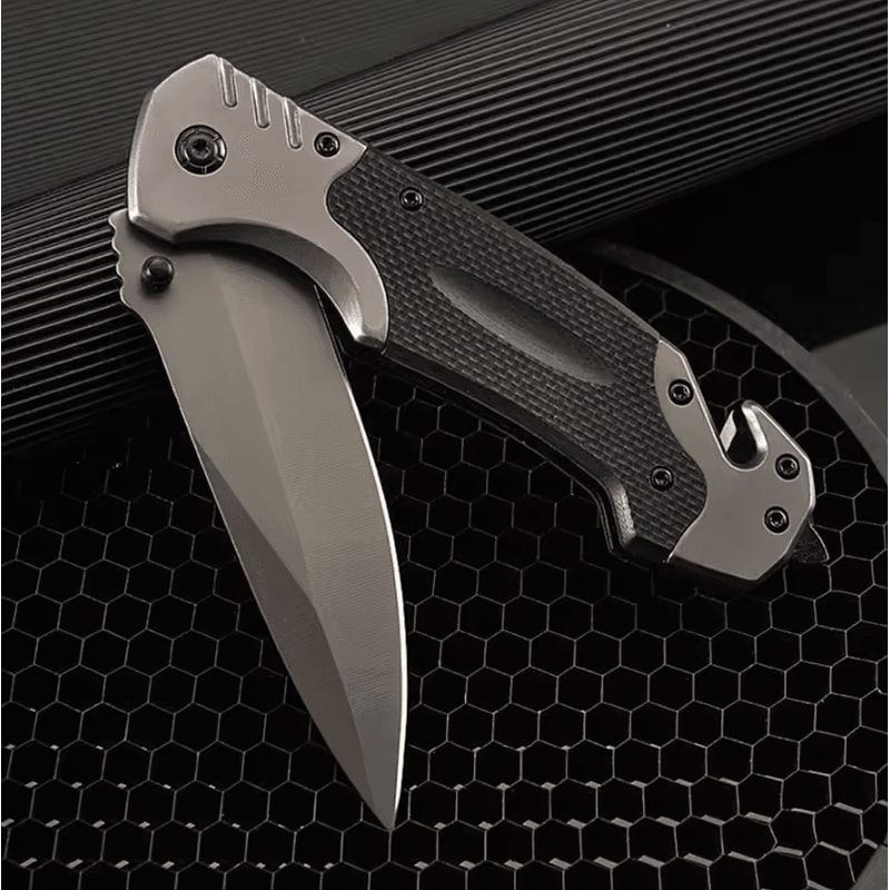 Multifunctional Folding Camping Pocket Knife Compact Outdoor Survival Tactical Utility Tool 2