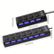 HighSpeed USB 20 Hub Splitter 47 Port Multi USB Expander With LED Switch For PC Laptop 3