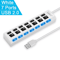 HighSpeed USB 20 Hub Splitter 47 Port Multi USB Expander With LED Switch For PC Laptop 6