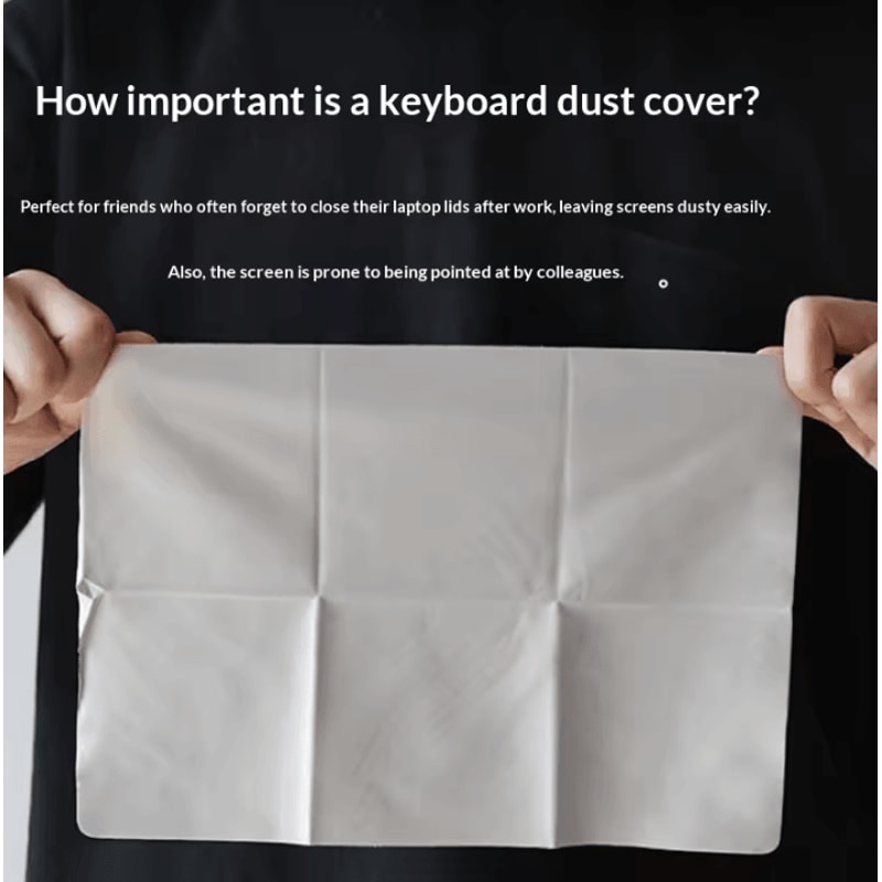 Microfiber Keyboard Dust Cover UltraThin Waterproof Screen Keyboard Protector For MacBook 1516Inc 3