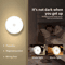 Mini LED Touch Sensor Night Light USB Rechargeable Magnetic Wall Lamp With Dimming Control 2