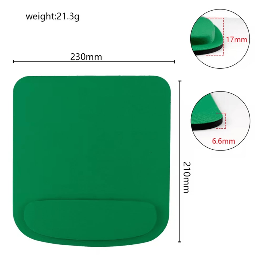 Ergonomic EVA Mouse Pad With Wrist Rest AntiSlip Comfort Mousepad For Office Gaming 4