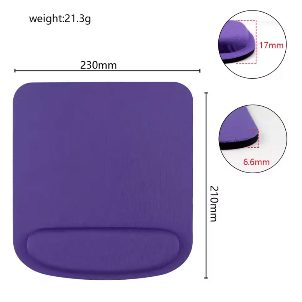 Ergonomic EVA Mouse Pad With Wrist Rest AntiSlip Comfort Mousepad For Office Gaming 8