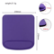 Ergonomic EVA Mouse Pad With Wrist Rest AntiSlip Comfort Mousepad For Office Gaming 8