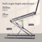 Adjustable Aluminum Laptop Stand Foldable Ergonomic Cooling Stand For MacBook Notebook 1