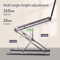 Adjustable Aluminum Laptop Stand Foldable Ergonomic Cooling Stand For MacBook Notebook 1