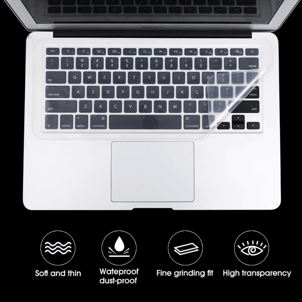 Universal Silicone Laptop Keyboard Cover Waterproof Dustproof Protector For 1317 Inch Notebooks 1