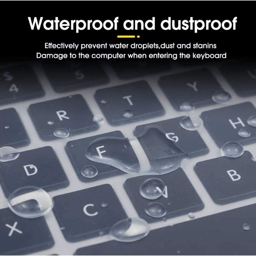 Universal Silicone Laptop Keyboard Cover Waterproof Dustproof Protector For 1317 Inch Notebooks 2