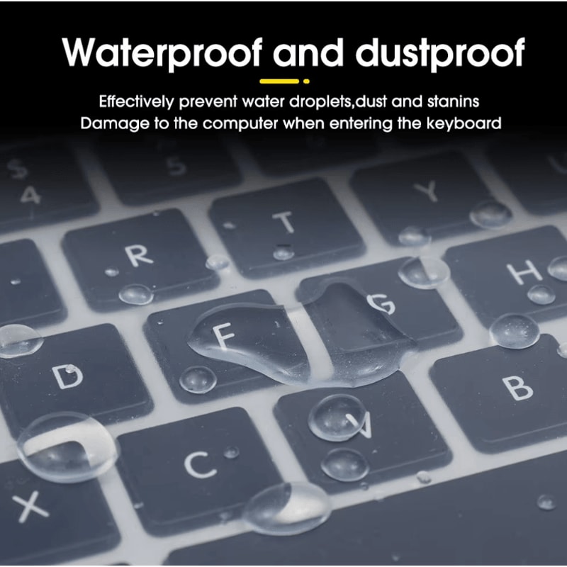 Universal Silicone Laptop Keyboard Cover Waterproof Dustproof Protector For 1317 Inch Notebooks 2