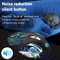 Rechargeable Wireless Gaming Mouse Silent Bluetooth 24G USB Backlit Mouse For PC Laptop 1
