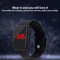 Minimalist LED Digital Watch Silicone Sport Wristwatch For Men Women 0