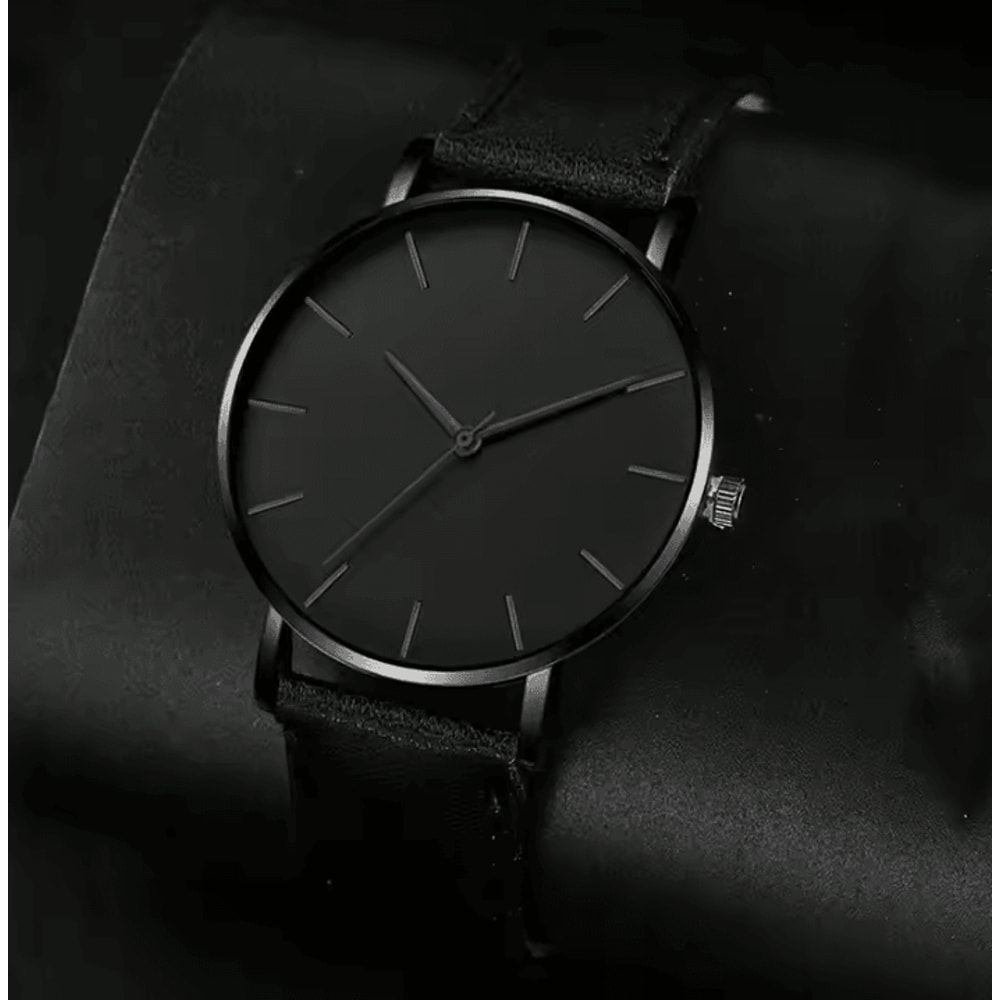 5PCS Set Fashion Mens Sports Watches Man Business Quartz Wristwatch Luxury Leather Bracelet Men Cas 3