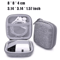 Portable Gadget Organizer Case Multifunctional Earphone Cable Storage Bag For Travel 5