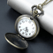 Retro Pirate Pocket Watch Necklace Double Knife Quartz Vintage Pendant Watch For Men 3