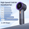 High Speed Portable Mini Fan Air Cooler 199 Level Adjustable Handheld Cooling Fan 4