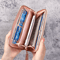 Womens Long Zipper Wallet PU Leather Card Holder Clutch Purse 2