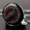 Gothic Raven Pocket Watch Necklace Quartz Vintage Black Alloy Pendant Watch 1