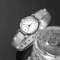 Womens Bracelet Watch Set Quartz Simple Dial Casual Dress Watch And Jewelry Set 1