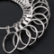 Metal Ring Sizer Measuring Tool Set Gauge Mandrel Stick Finger Tool Jewelry Making Equipments Acces 2