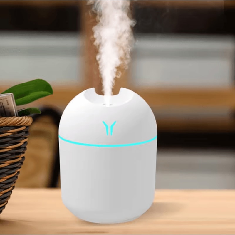 250ML USB Mini Air Humidifier Aroma Diffuser Ultrasonic Cool Mist With LED Night Light 5