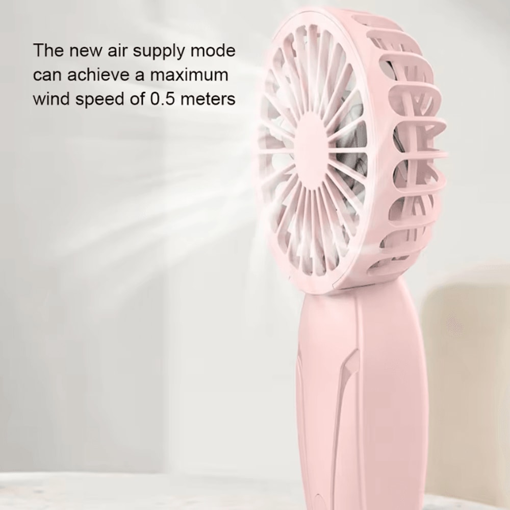 Portable USB Rechargeable Mini Fan Lightweight Handheld Pocket Cooling Fan 1