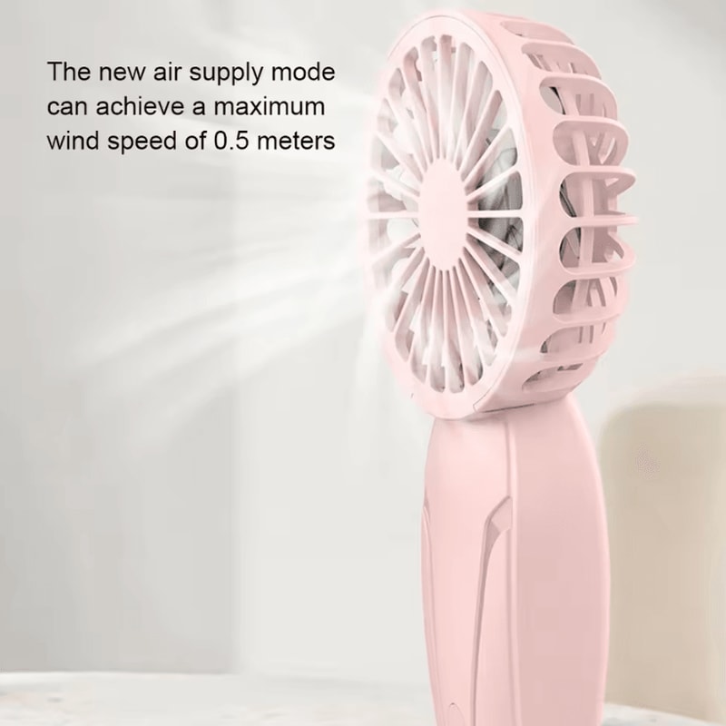 Portable USB Rechargeable Mini Fan Lightweight Handheld Pocket Cooling Fan 1