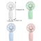 Portable USB Rechargeable Mini Fan Lightweight Handheld Pocket Cooling Fan 4