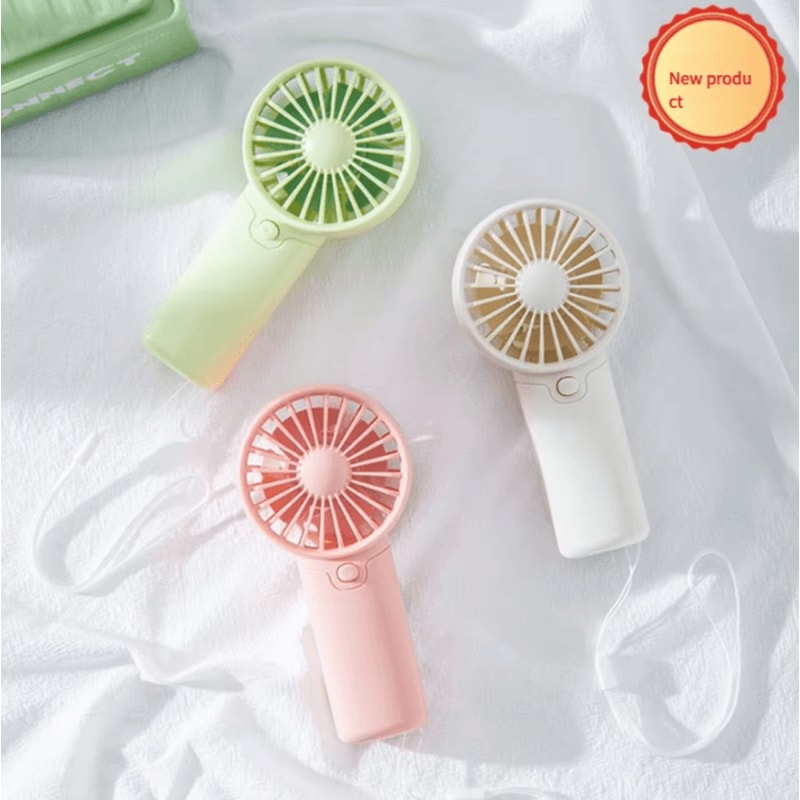 Portable Handheld Mini Fan Lightweight Pocket Cooling Fan AA Battery Powered 2