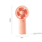 Portable Handheld Mini Fan Lightweight Pocket Cooling Fan AA Battery Powered 6